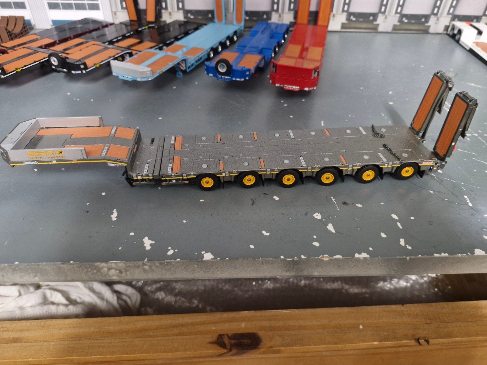6 asser dieplader nooteboom uitschuifbaar wsi, Ophalen of Verzenden, Zo goed als nieuw, Bus of Vrachtwagen, Wsi