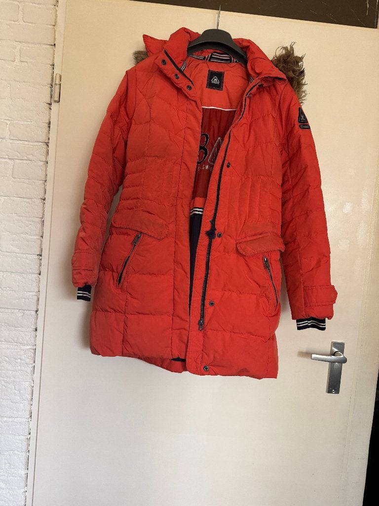 Gaastra Dames jas, Ophalen of Verzenden, Gedragen, Maat 42/44 (L), Oranje