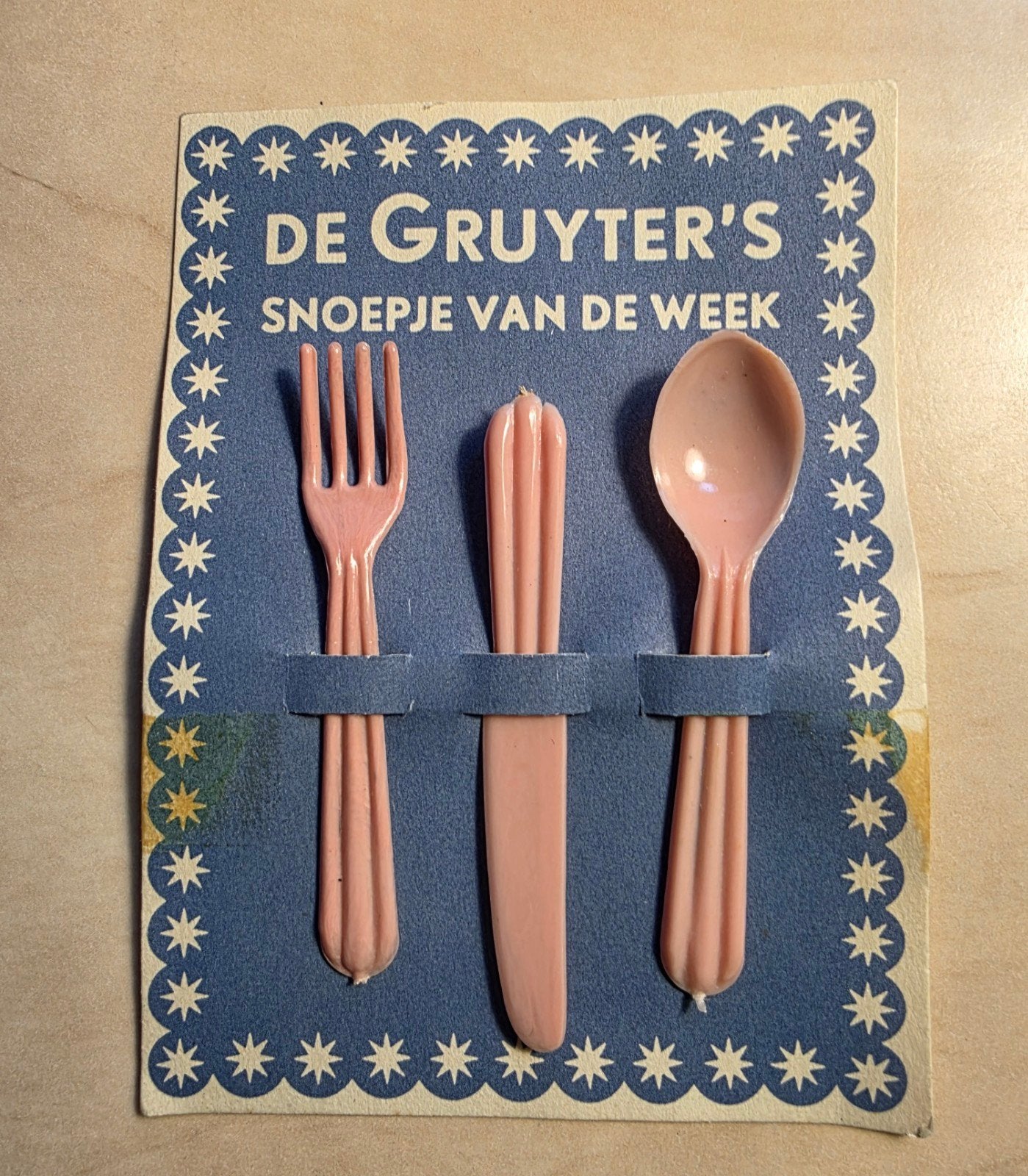 145) DE GRUYTER'S SNOEPJE VAN DE WEEK - BESTEKJE, Verzenden, Gebruikt, Overige typen