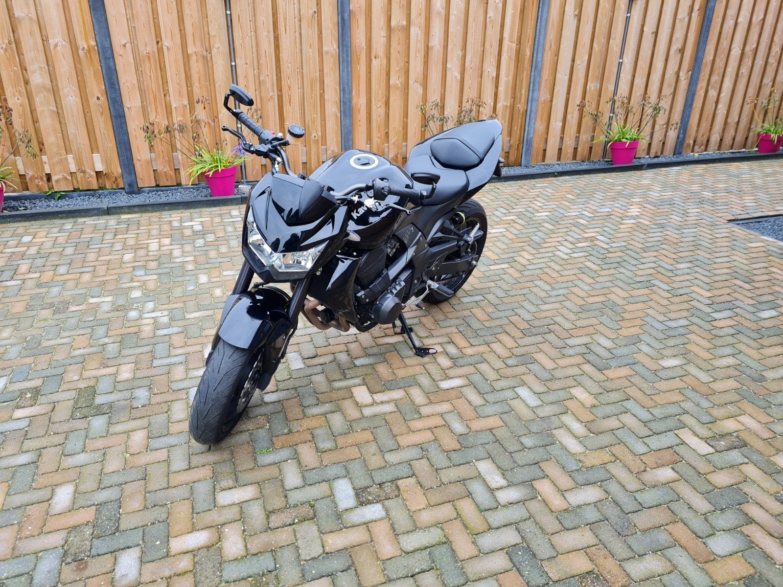 Kawasaki Z750 2008 Naked Bike - Zwart, Goede Staat, Motoren, 750 cc, 4 cilinders, Motorrijbewijs A, Gebruikt