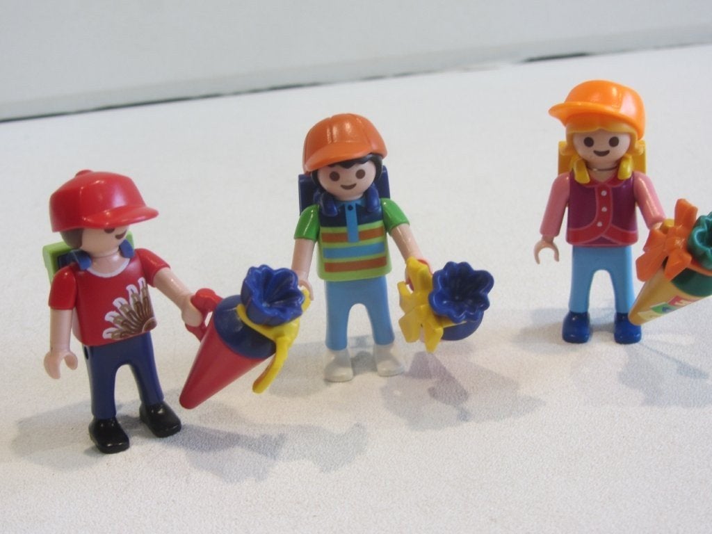Playmobil  Kinderen op eerste schooldag, Ophalen of Verzenden
