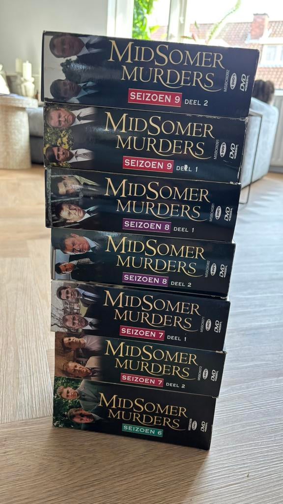 Dvd box Midsomer Murder 6 t/m 9, Vanaf 12 jaar, Ophalen of Verzenden, Zo goed als nieuw