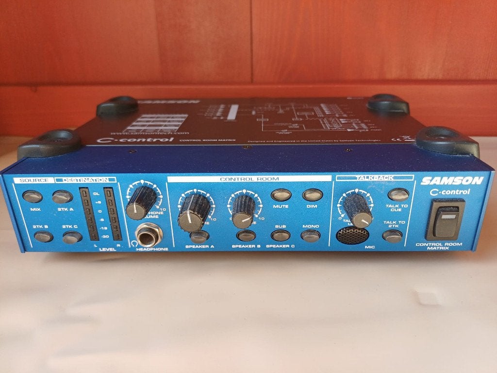 Samson C controller studio monitor, Ophalen of Verzenden, Zo goed als nieuw, Minder dan 5 kanalen