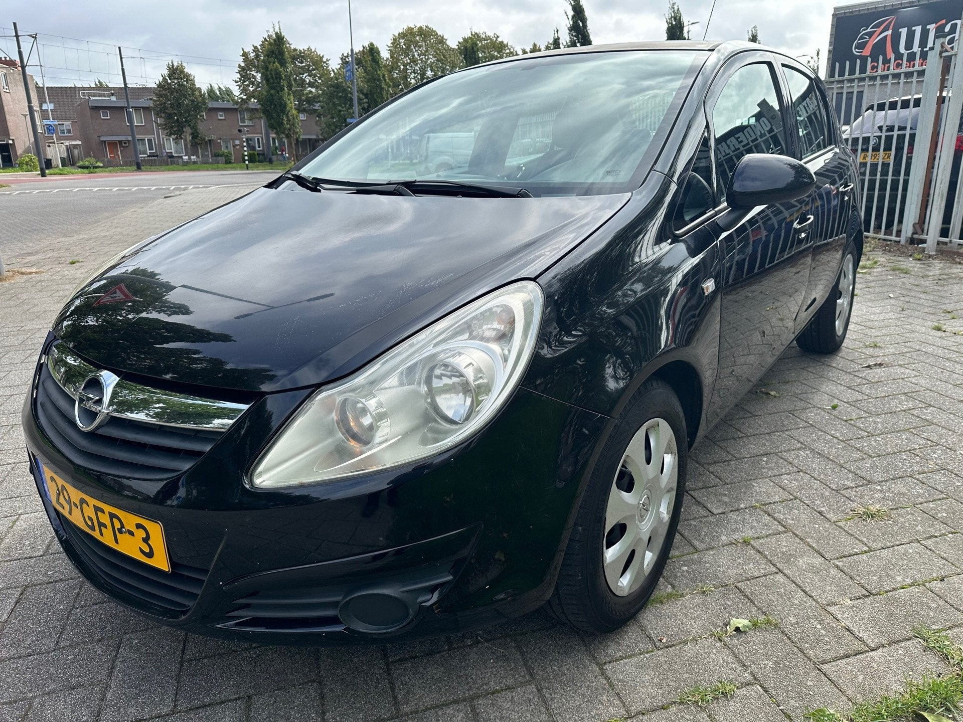 Opel Corsa 1.2-16V Enjoy, Gebruikt, Origineel Nederlands, Bedrijf, Handgeschakeld