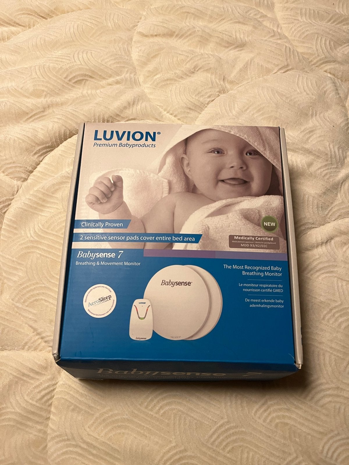 Luvion Babysense 7 Ademhalingsmonitor ongebruikt, Ophalen of Verzenden, Nieuw, Minder dan 100 meter, Digitaal