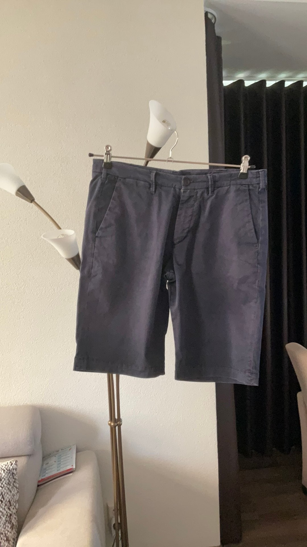 Genti korte broek! Maat 48, Kleding | Heren, Ophalen of Verzenden, Zo goed als nieuw, Maat 48/50 (M), Blauw