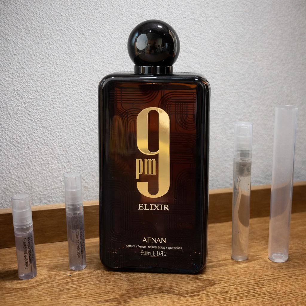 Afnan - 9pm Elixir samples | 1 tot 3 ML, Sieraden, Tassen en Uiterlijk, Uiterlijk | Parfum, Nieuw, Ophalen of Verzenden