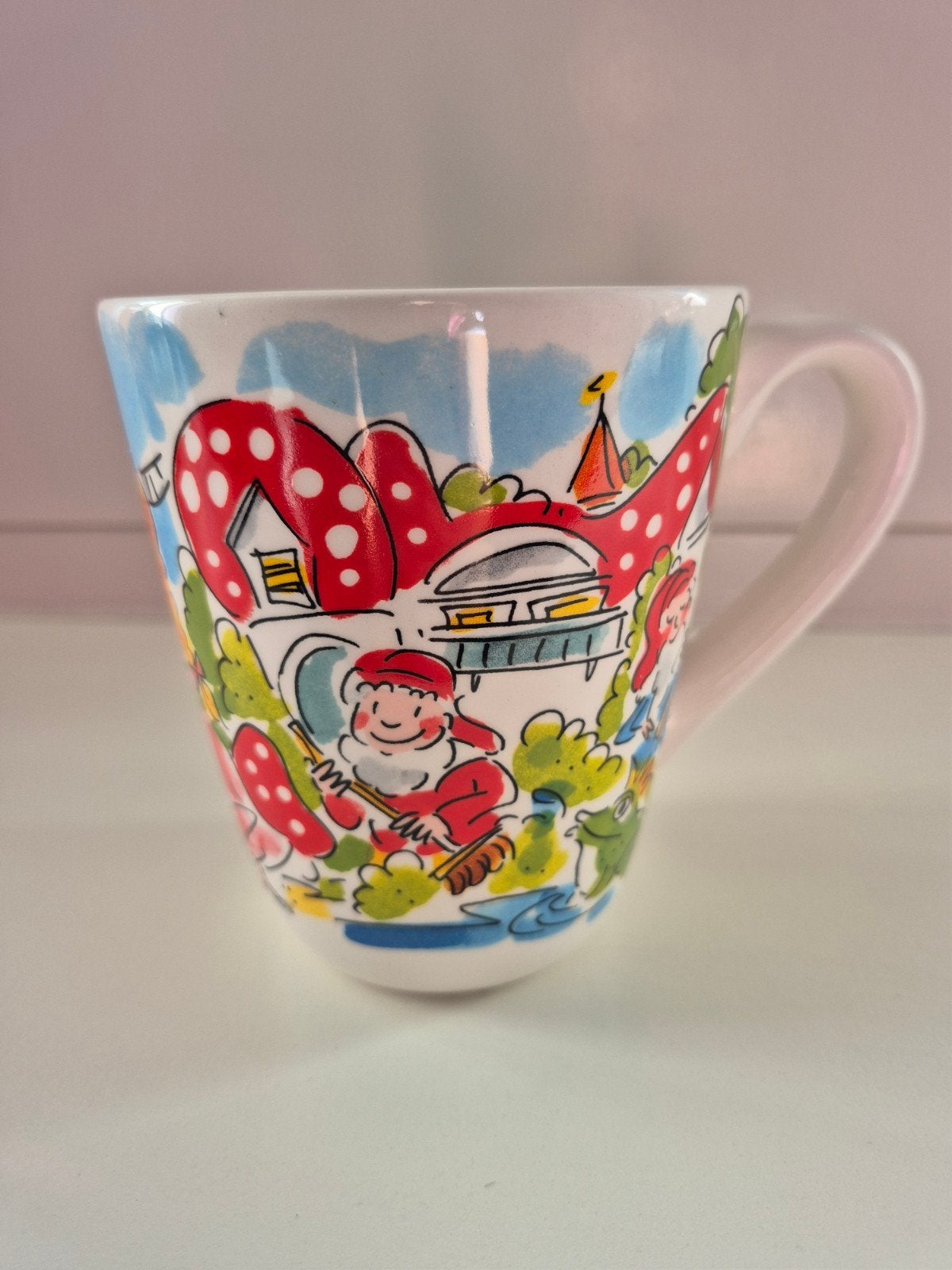 Blond Efteling Grote Mok, Huis en Inrichting, Ophalen of Verzenden, Zo goed als nieuw, Aardewerk, Kop(pen) en/of Schotel(s)