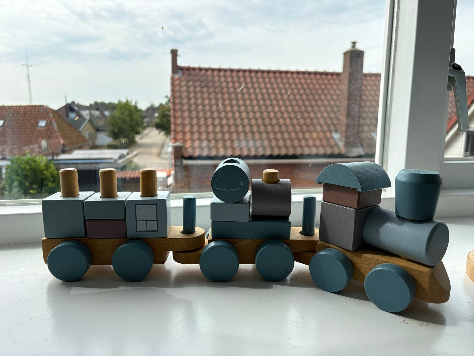 Little Dutch houten trein - Zo goed als nieuw, Ophalen, Zo goed als nieuw, Jongen of Meisje