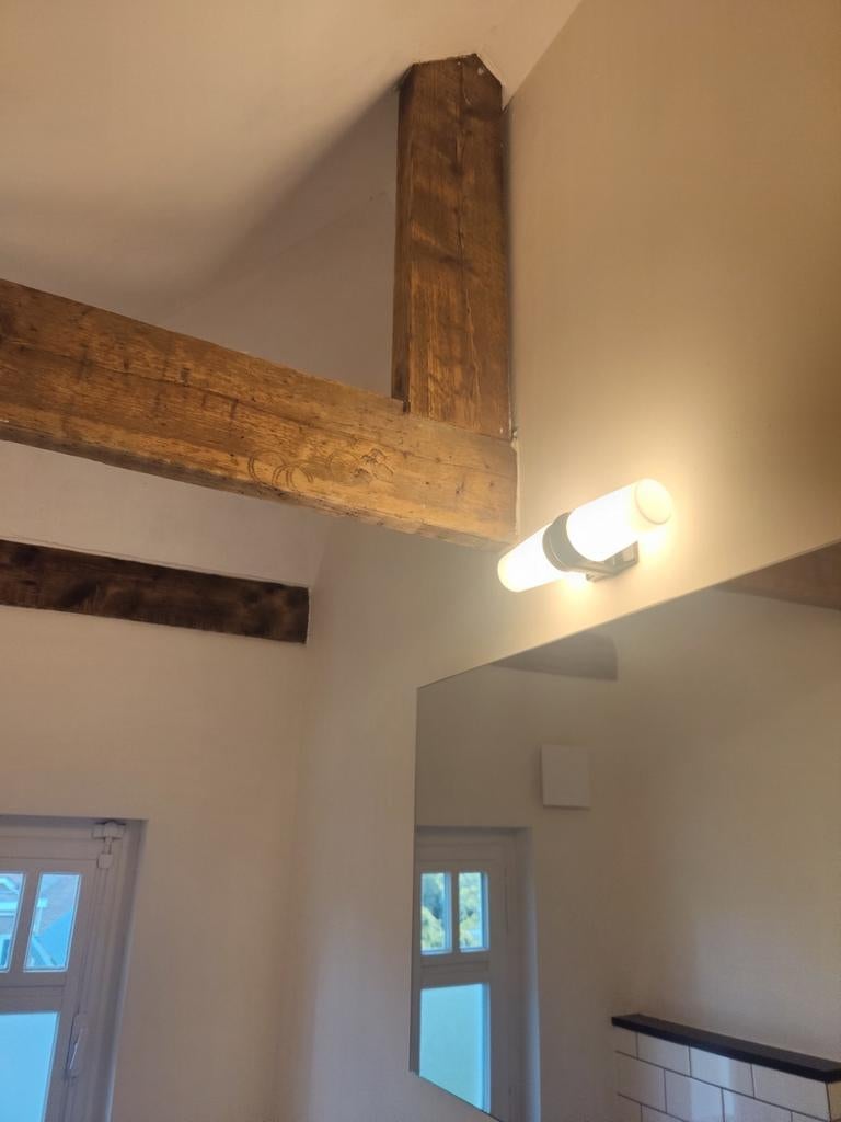 Ifö electric Bernadotte double wandlamp. 
Zwart, Ophalen of Verzenden, Zo goed als nieuw, Metaal, Modern