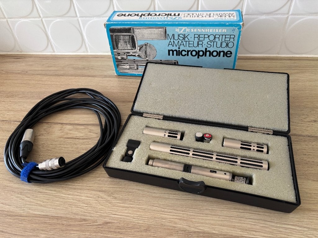 Sennheiser K3 complete set (ME20/ME40/ME80), Ophalen of Verzenden, Gebruikt, Overige typen