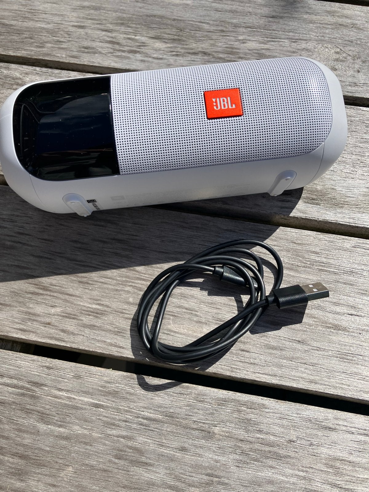 JBL Tuner 2 Draagbare DAB/FM Radio - Wit, Ophalen of Verzenden, Gebruikt, Radio