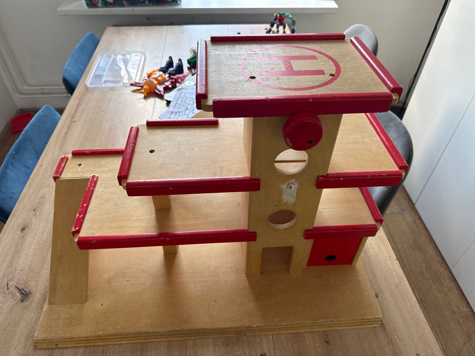 Gratis: Leuke vintage houten auto garage - opknapper, Ophalen, Gebruikt, Knutselen