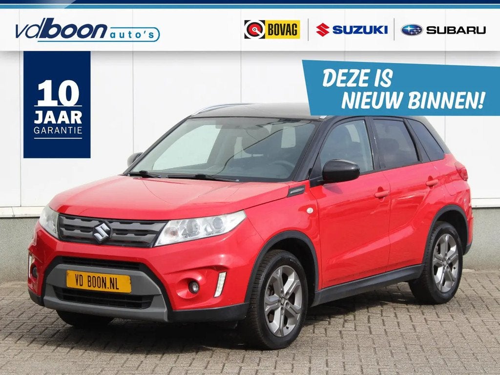 Suzuki Vitara 1.6 Exclusive € 15.945,00, Auto's, Suzuki, Bedrijf, Lease, Persoonlijke lening, Vitara, ABS, Achteruitrijcamera