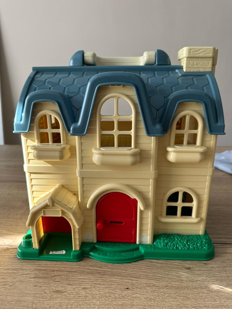 Vintage Fisher-Price Poppenhuis Draagbaar Speelhuis, Kinderen en Baby's, Speelgoed | Poppenhuizen, Ophalen of Verzenden, Gebruikt