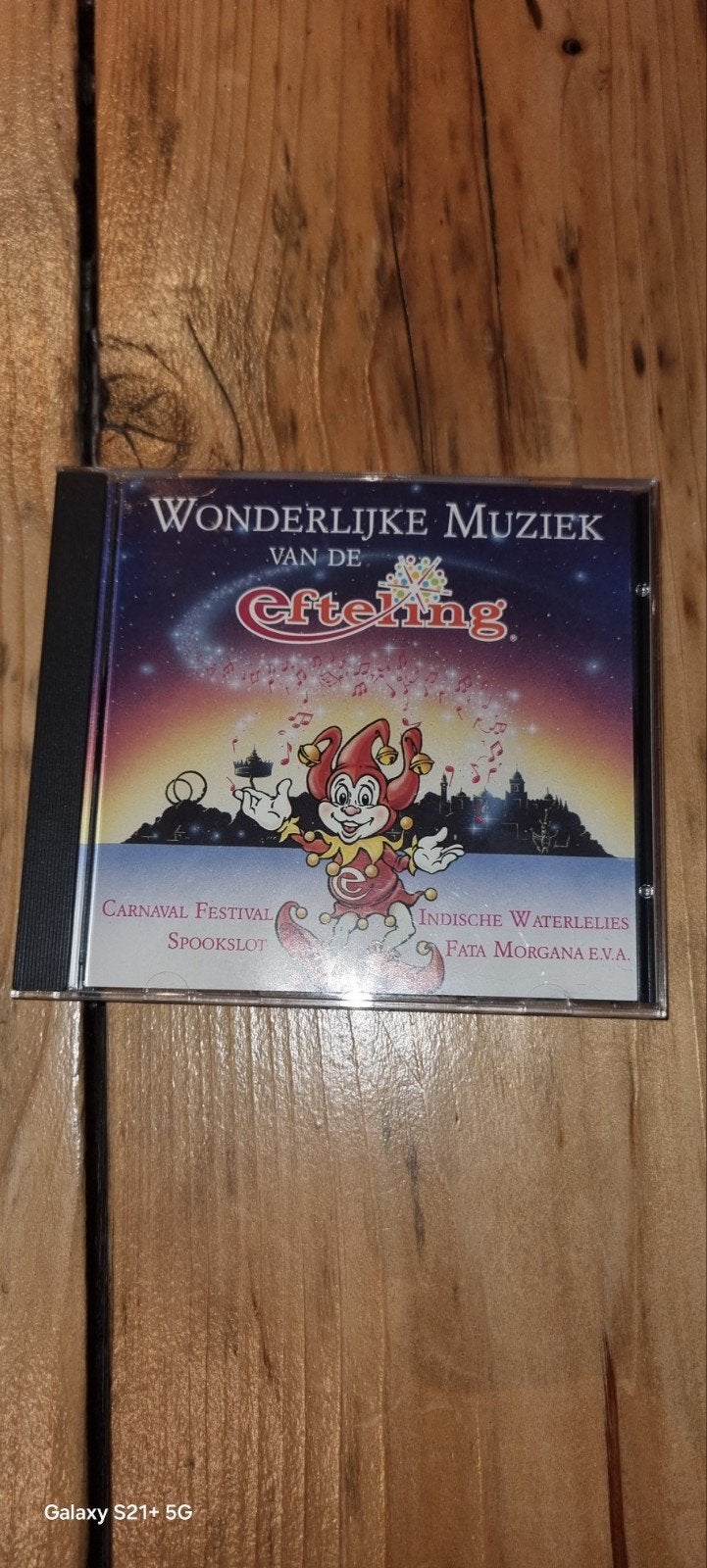 Wonderlijke Muziek van de Efteling CD - Carnaval Festival, Gebruikt, Verzenden, 3 tot 5 jaar, Muziek
