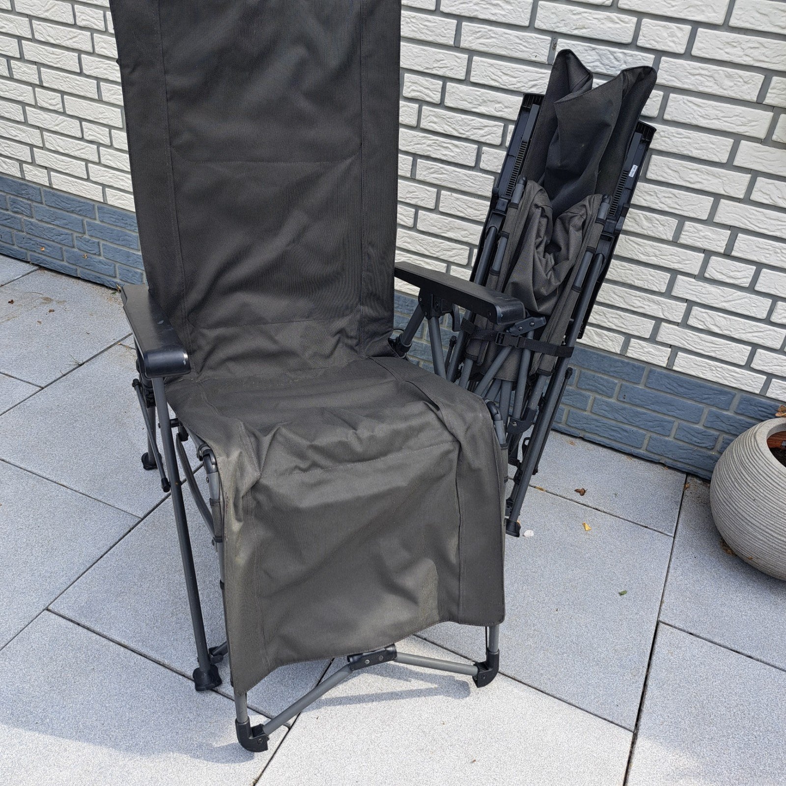2 verstelbare tuinstoelen visstoelen nieuw, Ophalen, Nieuw, Kunststof, Verstelbaar