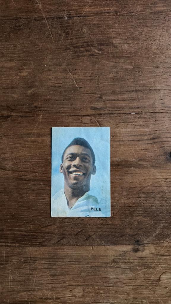 Vintage voetbalplaatje Pelé - Victoria Album 2, Ophalen of Verzenden, Gebruikt, Plaatje
