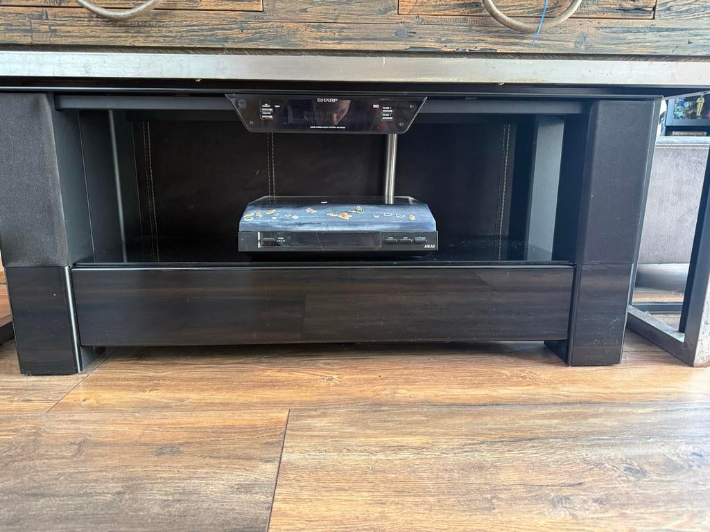 Sharp TV meubel / speaker meubel - Home Cinema Rack System, Ophalen, Overige materialen, Gebruikt, 100 tot 150 cm