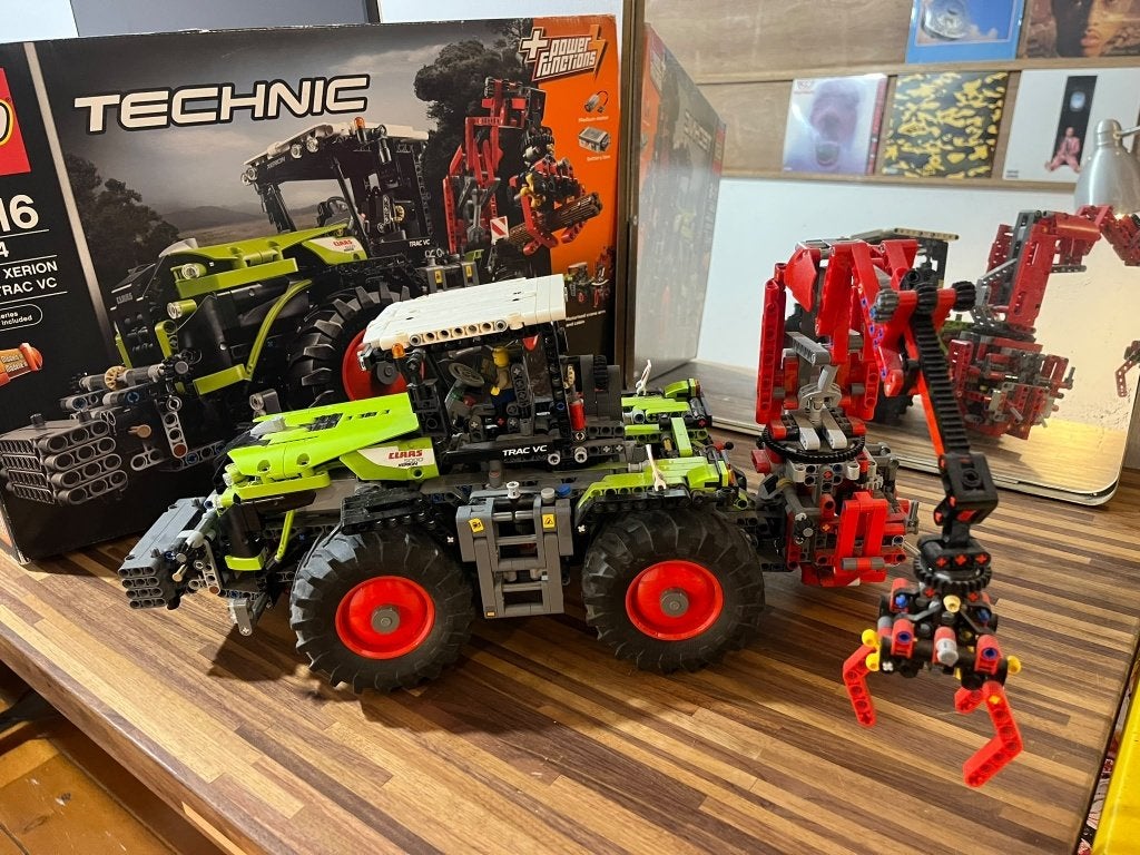 LEGO Technic CLAAS XERION 5000 TRAC VC 42054, Ophalen, Lego, Zo goed als nieuw, Complete set