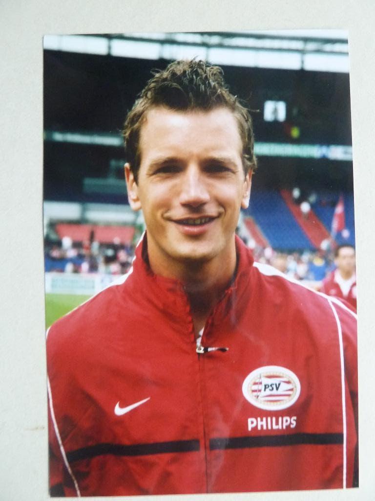 Foto. Arnold.Bruggink.   PSV.   2002/2003.  10 x 15 cm, Ophalen of Verzenden, Zo goed als nieuw, PSV, Overige typen