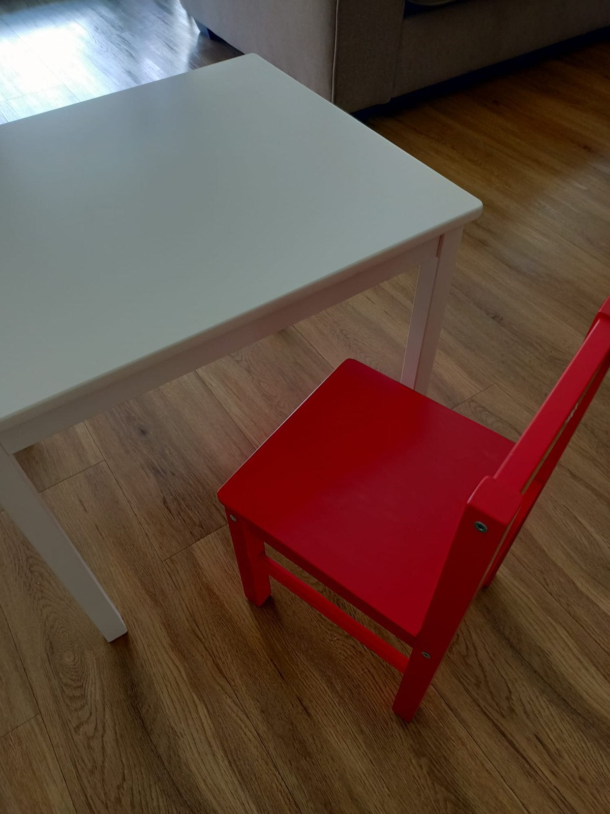 Ikea kindertafel en stoel, Ophalen, Zo goed als nieuw, Tafel(s) en Stoel(en)