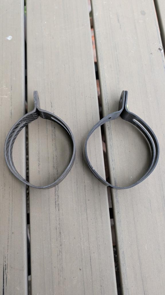 Originele carbon demper beugels Arrow Triumph street triple, Ophalen of Verzenden, Carbon