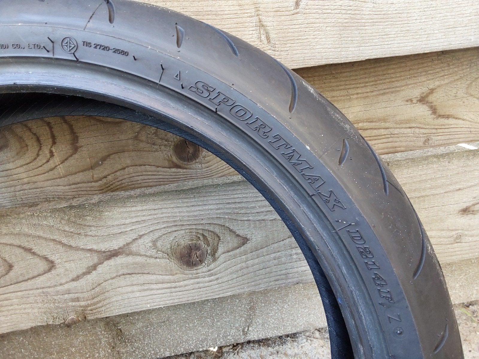 Dunlop Sportmax D214F, Motoren, Ophalen, Gebruikt