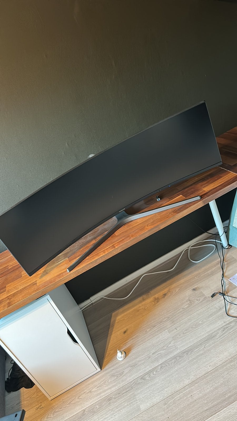 Samsung C49HG90 UltraWide 4K Monitor, Ophalen, Zo goed als nieuw