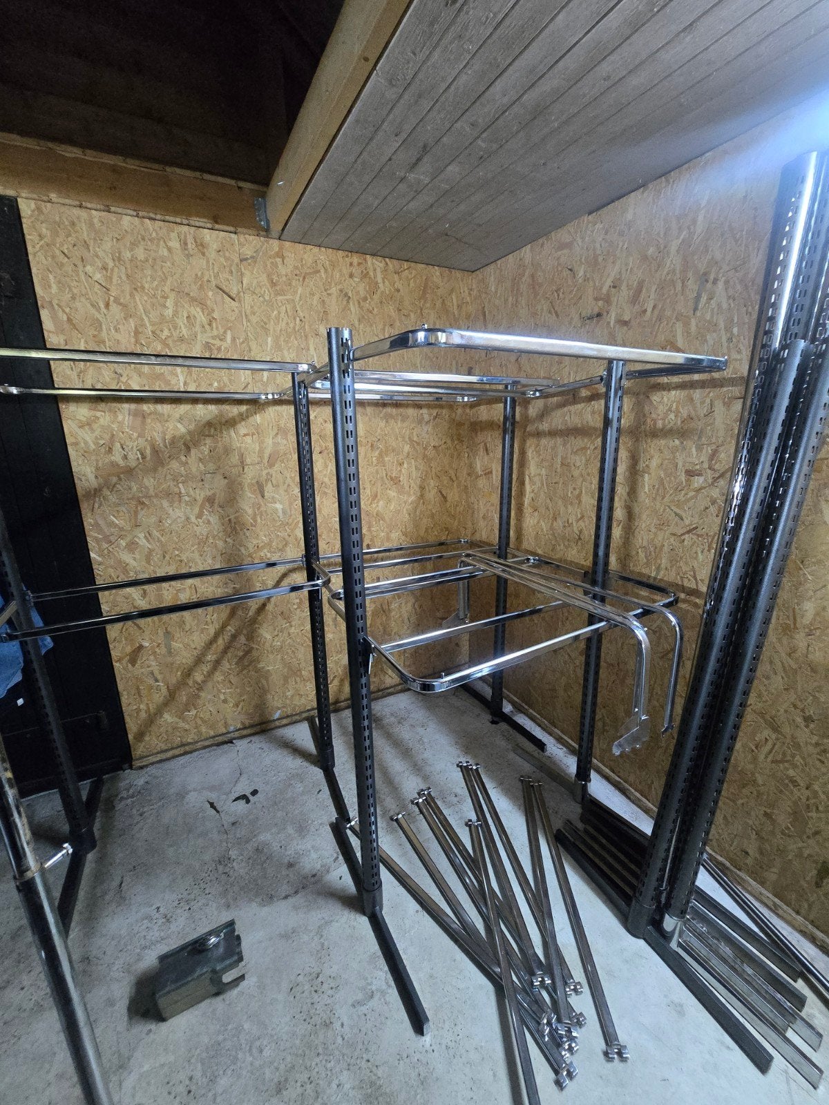 Winkelstelling kledingrek rek, Ophalen of Verzenden
