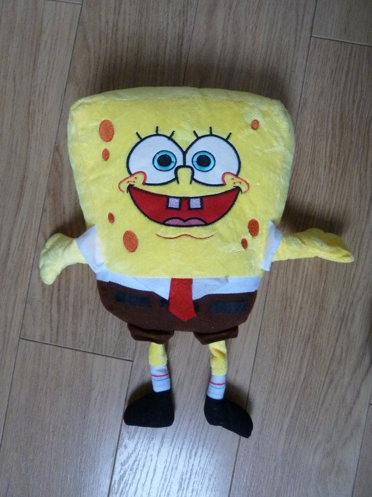 leuke SPONGEBOB knuffel, Ophalen, Gebruikt, Overige typen