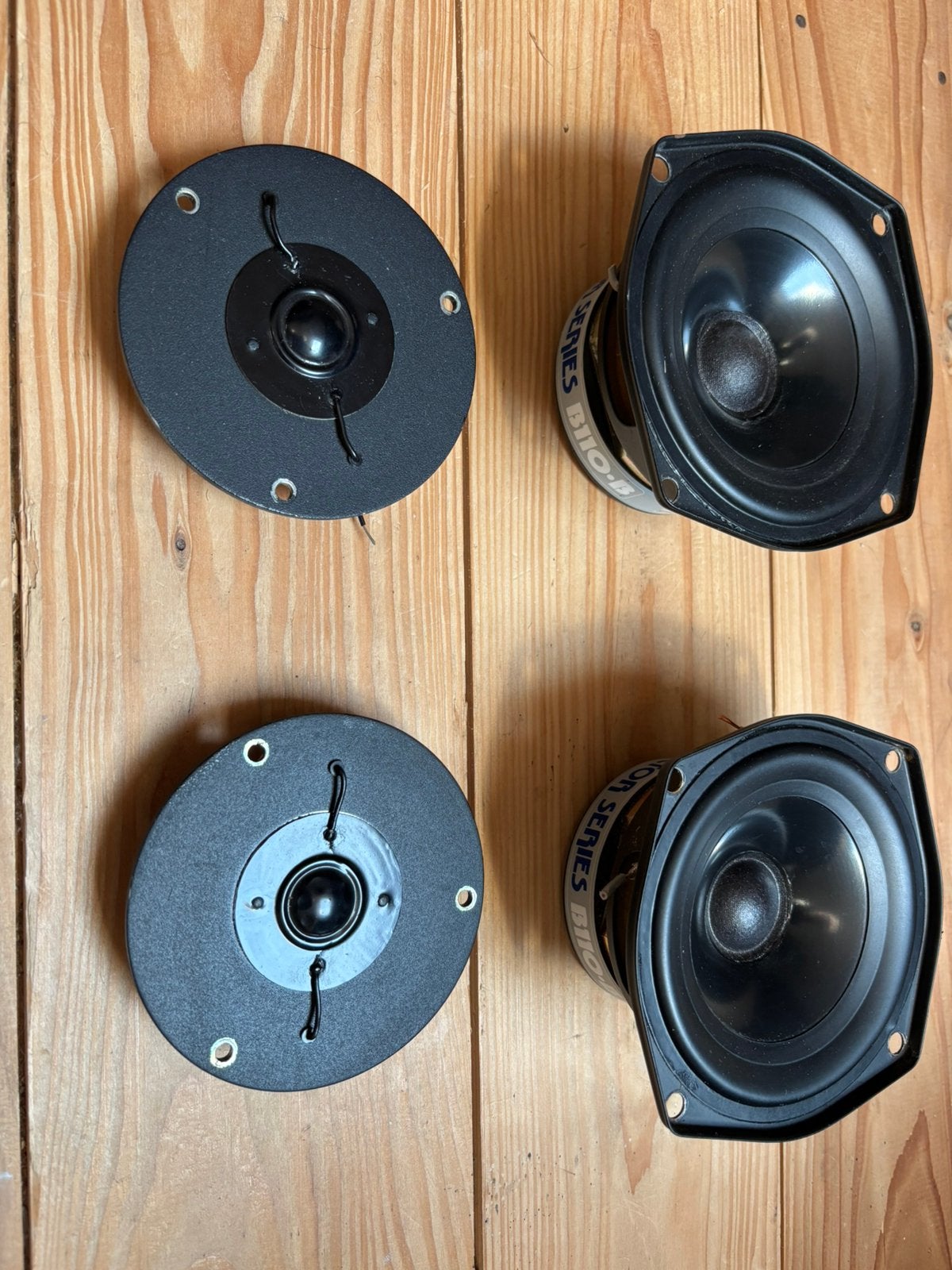 Kef B110-B woofer type SP 1057 tweeter T27.A type SP 1032, Audio, Tv en Foto, Ophalen, KEF