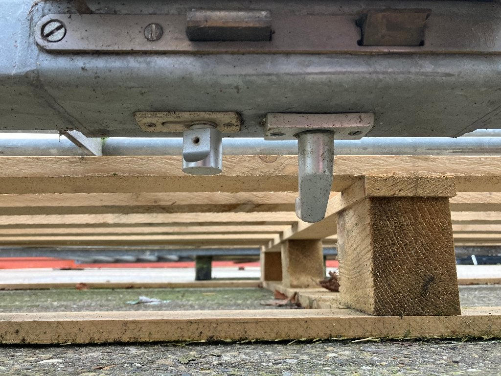 Hek stalen poort gegalvaniseerd ( 355 ), Ophalen, Gebruikt, Nb, Nb