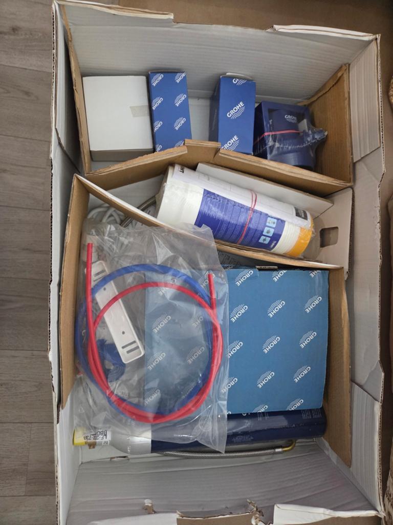 Grohe Blue Home Keukenkraan met filtersysteem, Ophalen of Verzenden, Nieuw, Chroom, Kraan