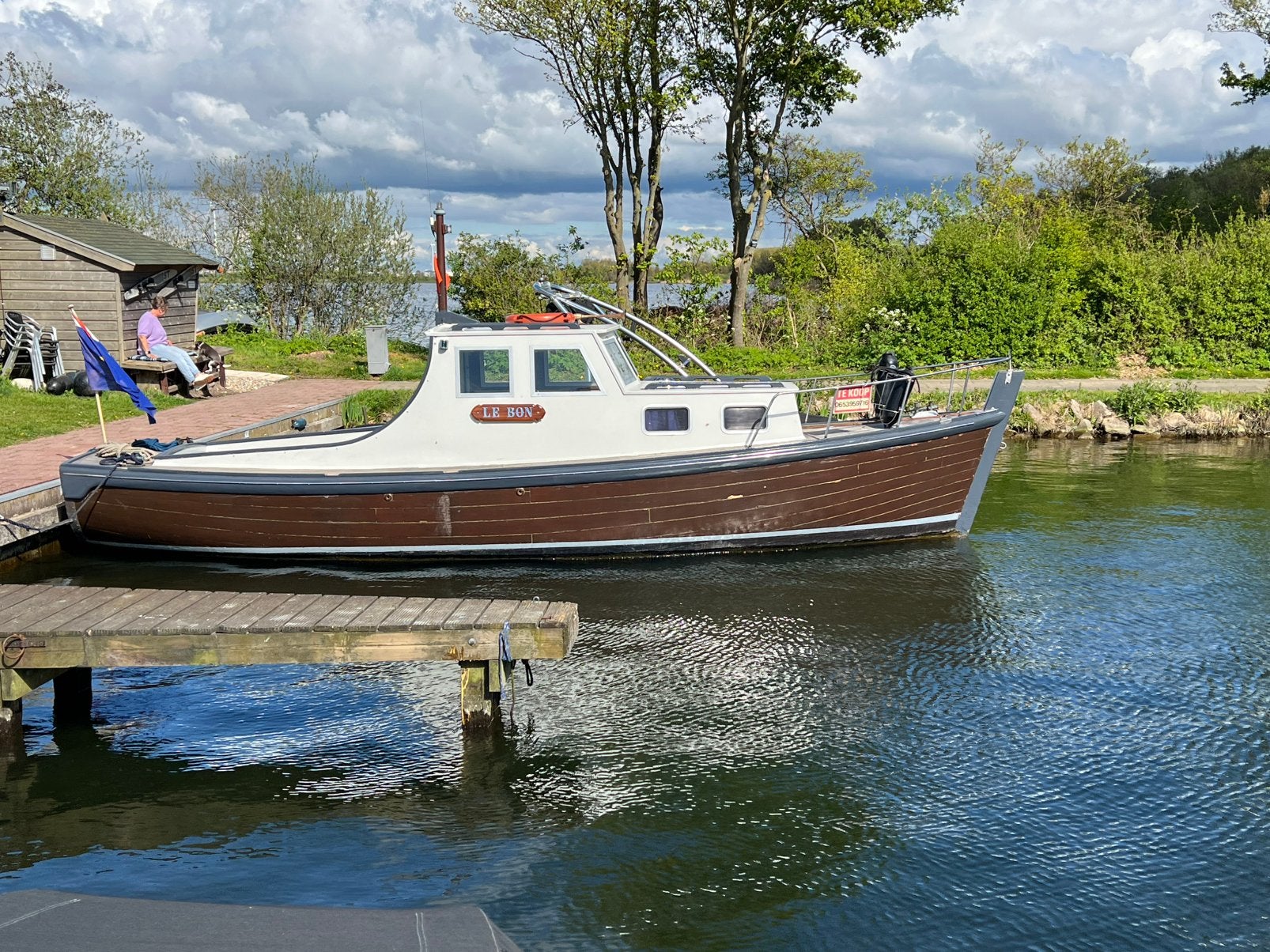 Marinesloep Wiilemsoordwerf M109, Tender, Gebruikt, 1.95 meter, Binnenboordmotor