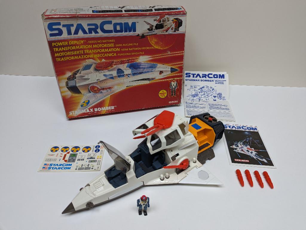 COLECO StarCom Starmax Bomber met doos, Ophalen of Verzenden, Gebruikt