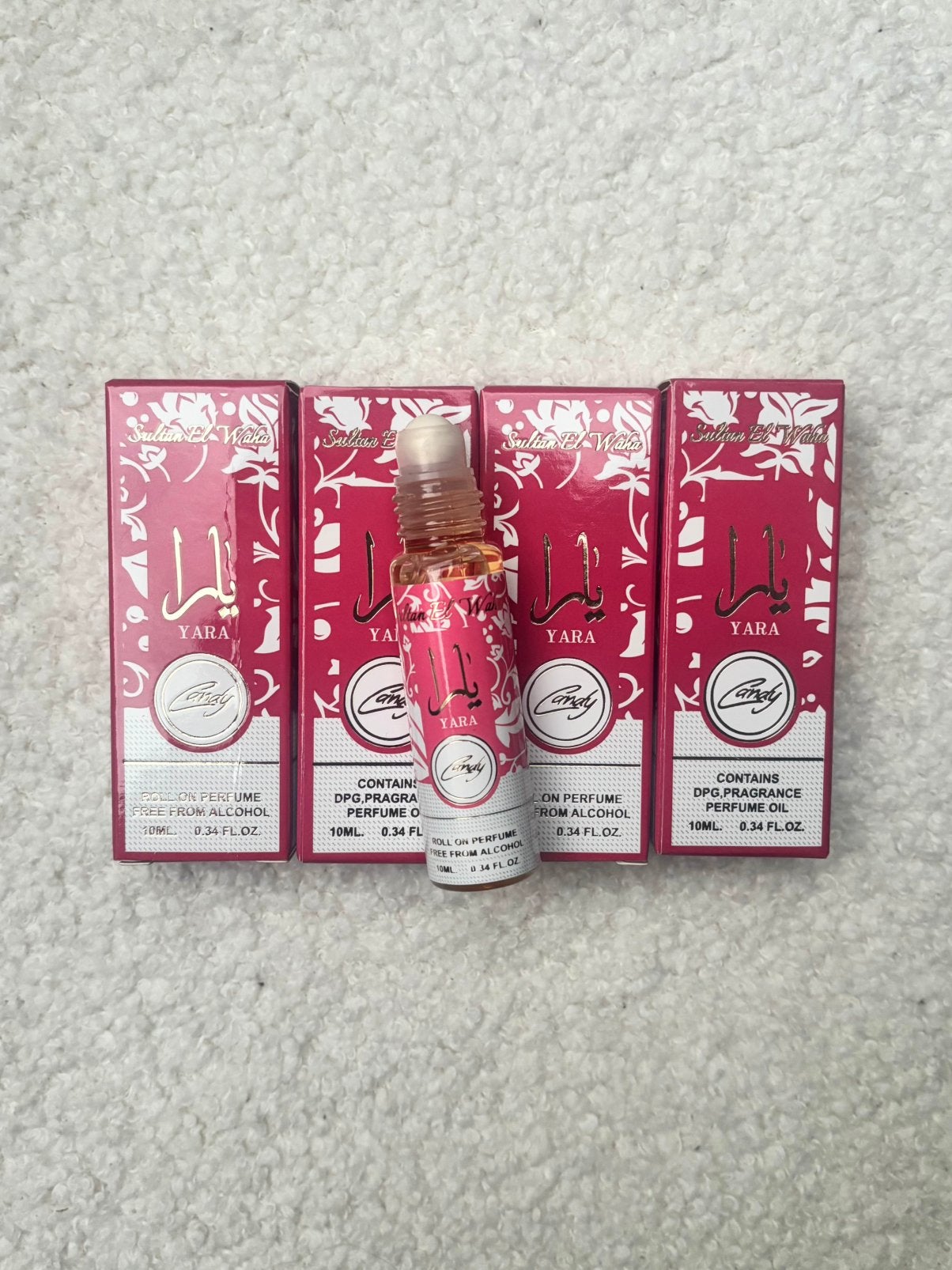 Yara candy parfum roller 10ml, Ophalen of Verzenden, Nieuw