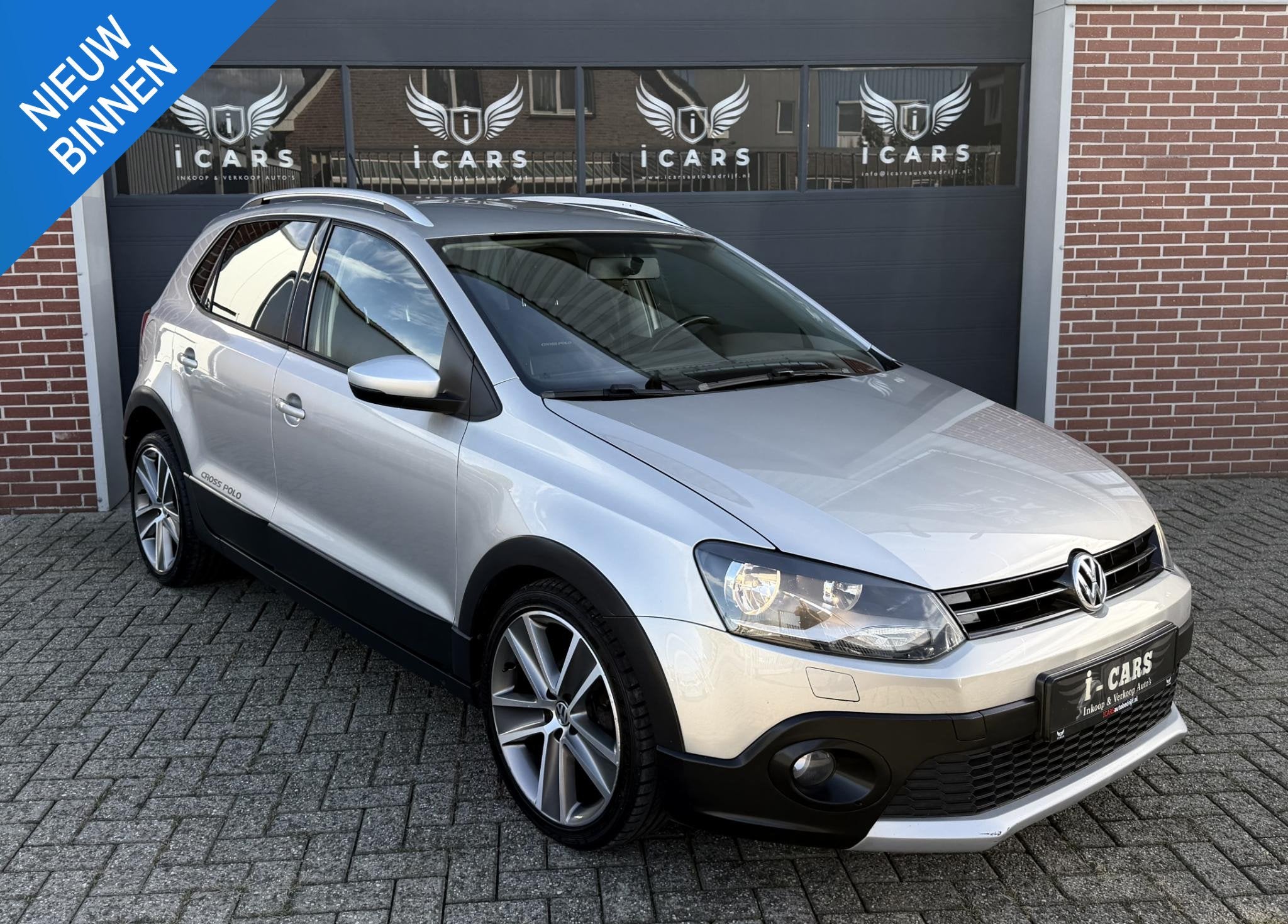 Volkswagen Polo 1.2-12V CrossPolo, Voorwielaandrijving, Euro 5, Gebruikt, Met garantie (alle)