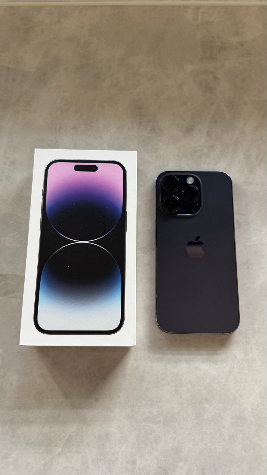 iPhone 14 Pro Deep Purple 256GB, IPhone 14 Pro, Paars, 84 %, Zonder simlock