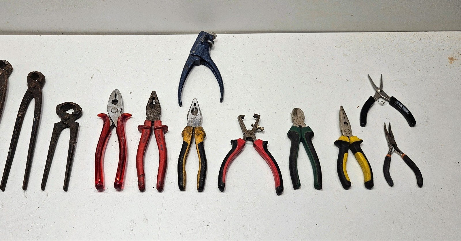 diverse tangen vlechttang, combinatietang, Striptang, Ophalen of Verzenden