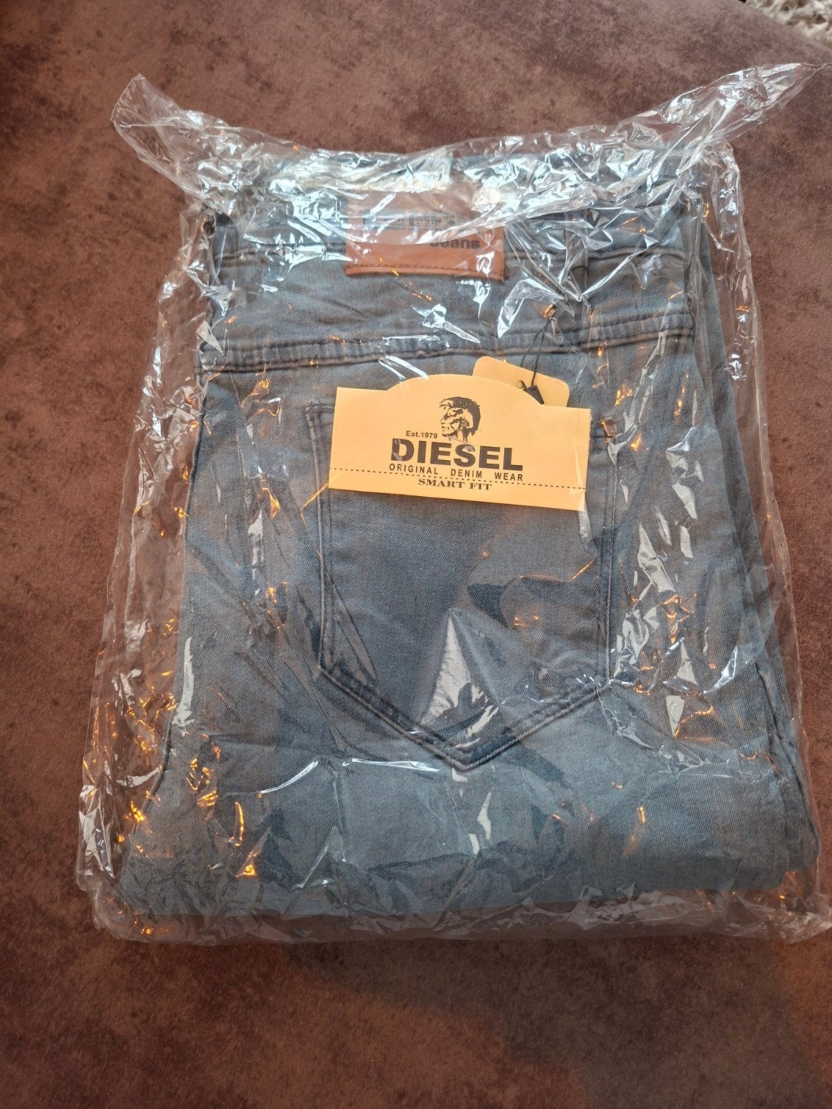Nieuwe Diesel Jeans - Lichtblauw - Maat W40, Diesel, Blauw, Nieuw, Ophalen of Verzenden