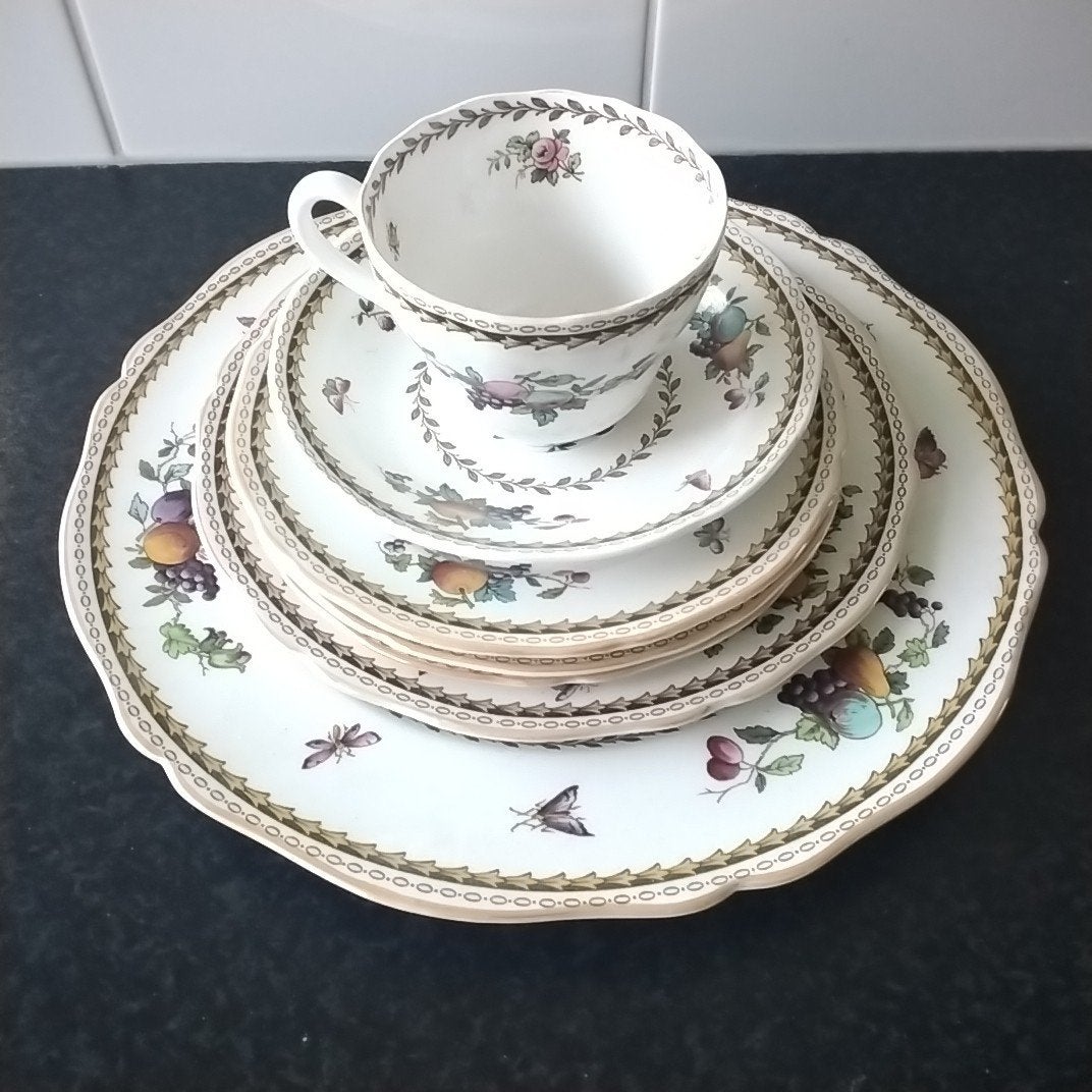 Engelse Spode rockingham  set, Ophalen of Verzenden
