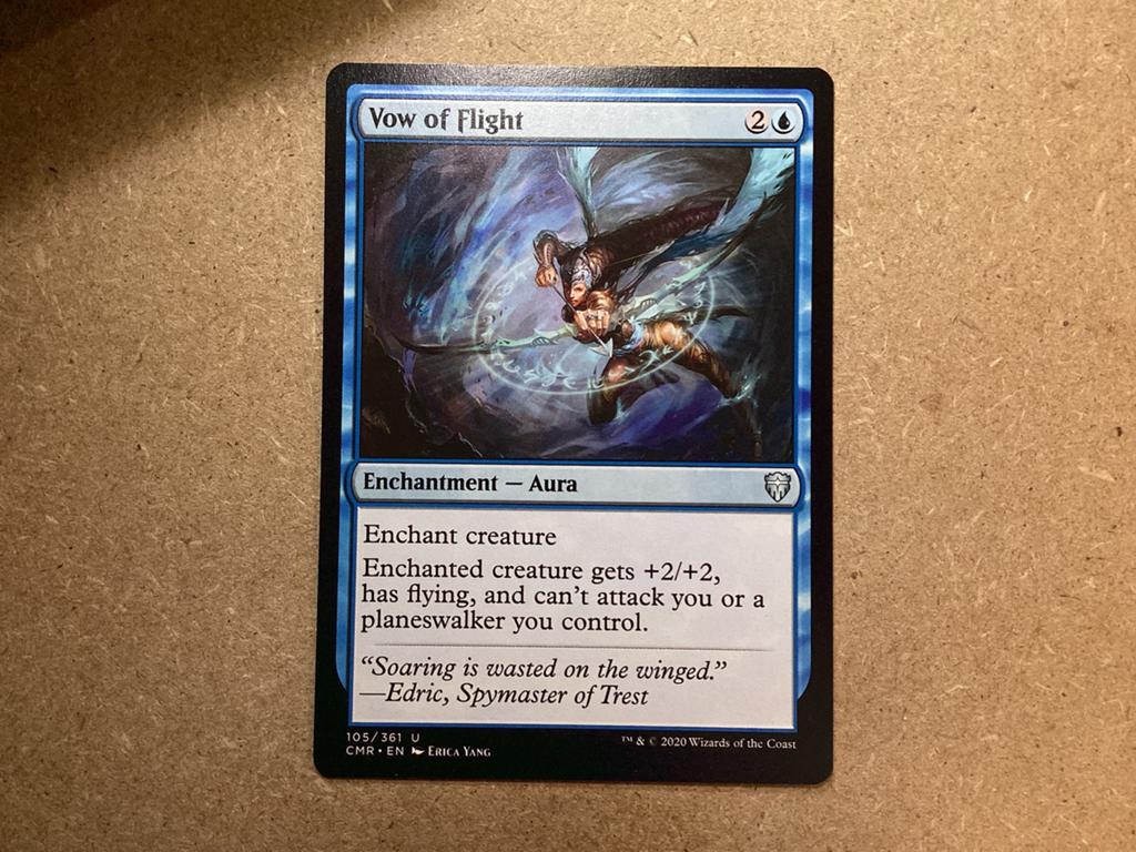 1x Vow of Flight [105/361] (Near Mint), Hobby en Vrije tijd, Verzamelkaartspellen | Magic the Gathering, Zo goed als nieuw, Losse kaart
