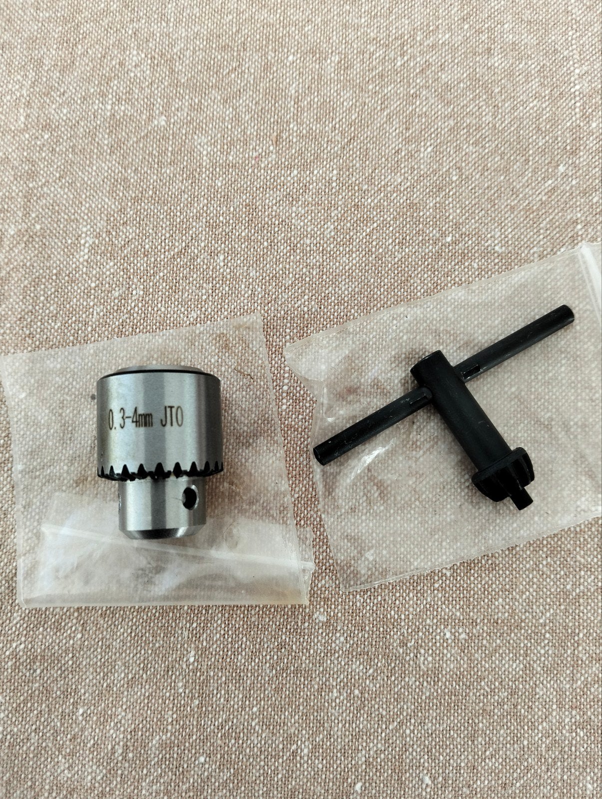 Boorkop 0.3-4mm JTO met sleutel, Ophalen of Verzenden, Nieuw, Overige typen