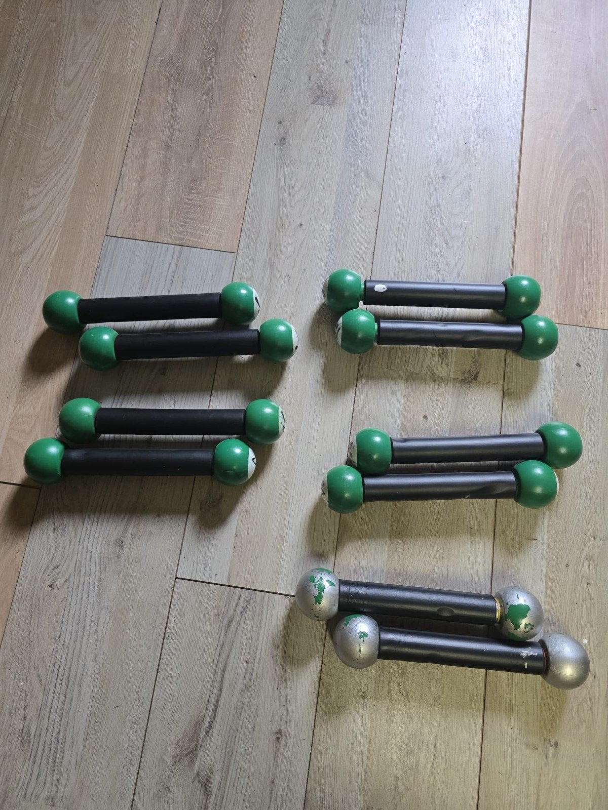 10 Zumba Dumbbells - Ideaal voor Fitness en Dans, Ophalen of Verzenden, Gebruikt, Armen, Dumbbell