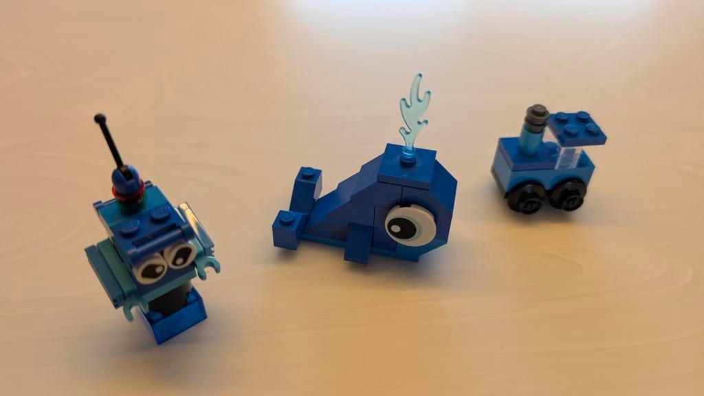 Leuke LEGO Classic 11006 Blauwe Creatieve Stenen, Ophalen of Verzenden, Zo goed als nieuw, Complete set, Lego