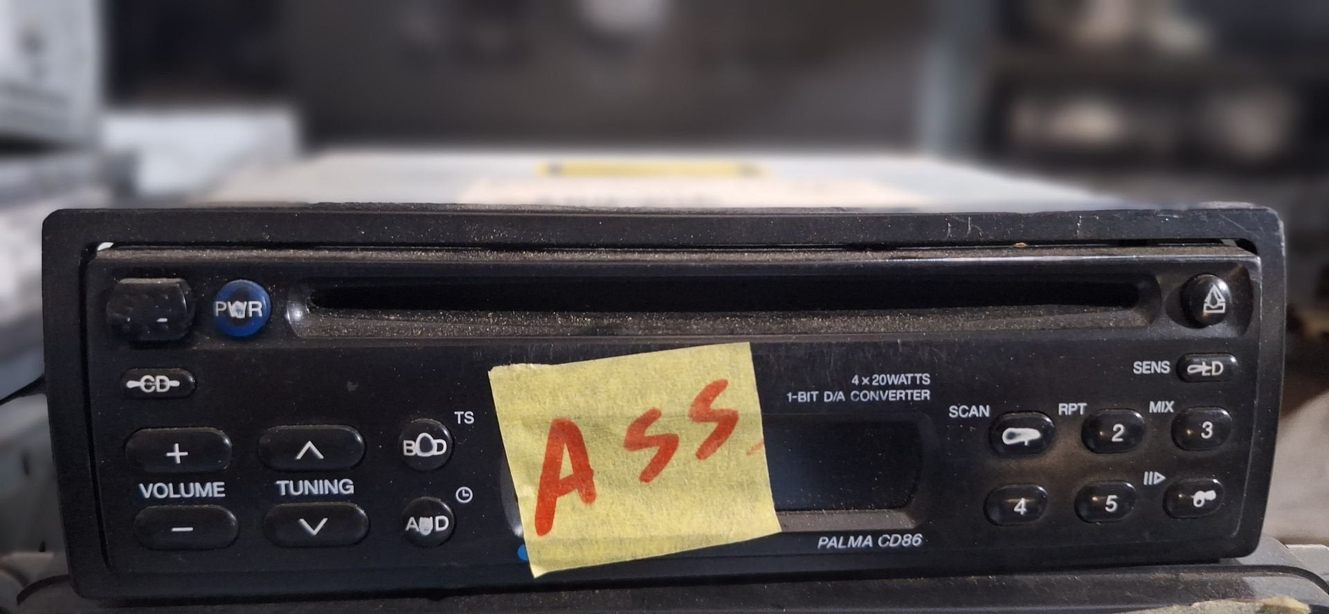 Klassieke Blaupunkt Palma CD86 Autoradio met CD-Speler (Retr, Gebruikt, -, -, Ophalen of Verzenden