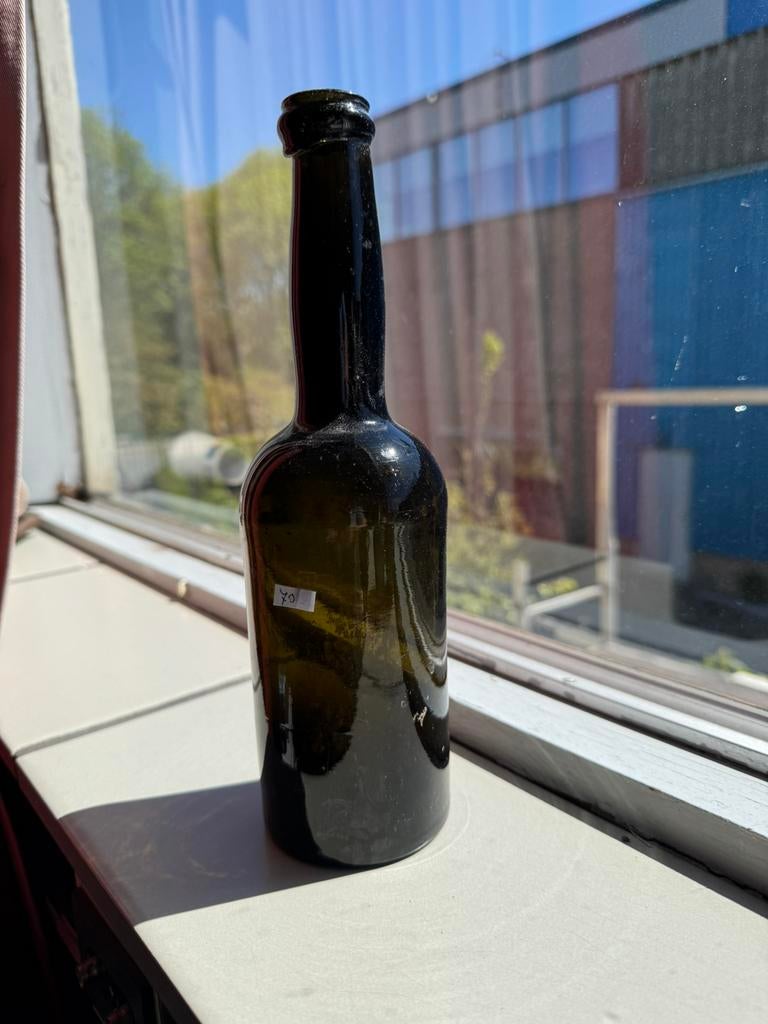 1800 fles bodemvondst aangebrachte losse lip, Ophalen of Verzenden