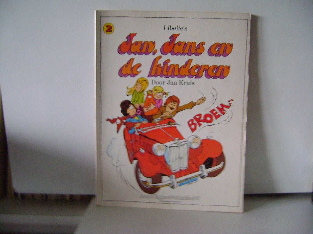 Stripboek Jan,Jans en de kinderen nr 2 Jan Kruis uit 1978, Eén stripboek, Ophalen of Verzenden, Jan Kruis, Gelezen