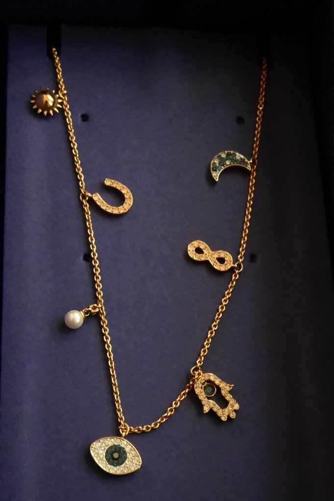Swarovski Choker, Sieraden, Tassen en Uiterlijk, Kettingen, Met kristal, Overige materialen, Ophalen of Verzenden, Zo goed als nieuw